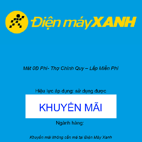 Mát 0Đ Phí- Thợ Chính Quy – Lắp Miễn Phí